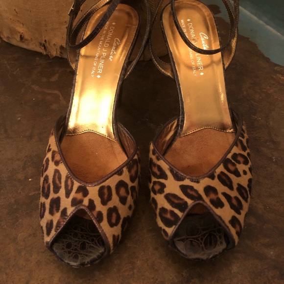 Vintage Couture Donald Pliner 1940’s open toe. - Picture 3 of 6